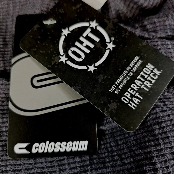 Colosseum Charcoal Michigan Wolverines OHT Military Appreciation Henley - XL - Picture 6 of 6